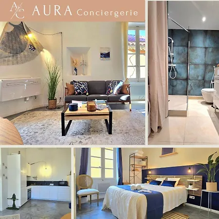 Azzurella - Suberbe T2 Neuf, A 3min Du Vieux Port Avec Parking Inclus - By Auraconciergerie *