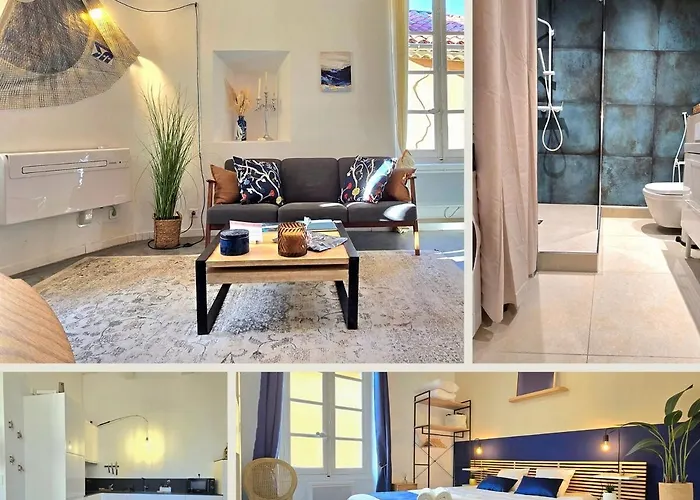 Azzurella - Suberbe T2 Neuf, A 3min Du Vieux Port Avec Parking Inclus - By Auraconciergerie *